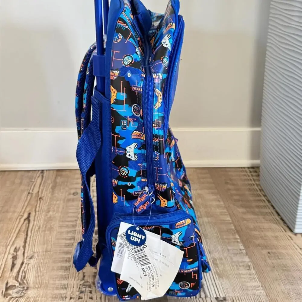 Smiggle Kids Hey There Trolley Bag Backpack, luggage travel bag [COPY] [COPY]